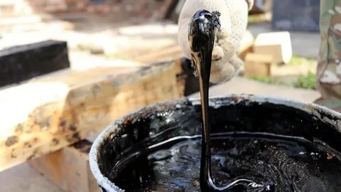 تصویر 3 از قیر گونی کرسی چینی مناسب آب بندی ساختمان